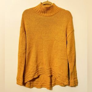 Mock Neck Knit Sweater